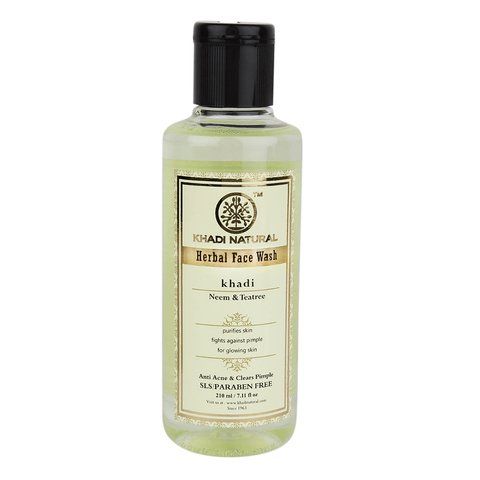        Neem & Teatree herbal face wash SLS Khadi () 210