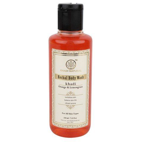        Orange & Lemongrass herbal body wash Khadi () 210