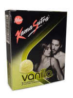   Vanilla Flavoured Dotted Condoms KamaSutra (     ) 3