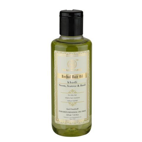       Herbal Hair Oil Neem, Teatree & Basil Khadi (,     ) 210