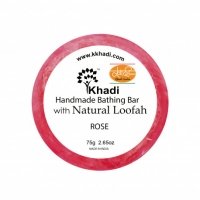    Rose Bathing Bar Soap Khadi ( ) 75