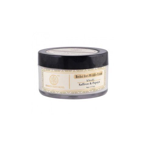       Saffron & Papaya anti wrinkle cream with shea butter Khadi () 50