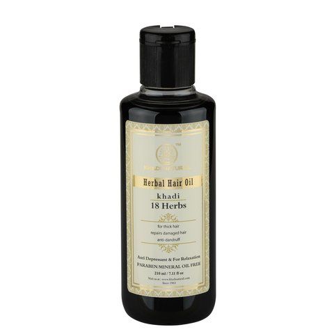     18  Herbal Hair Oil 18 herbs Khadi () 210
