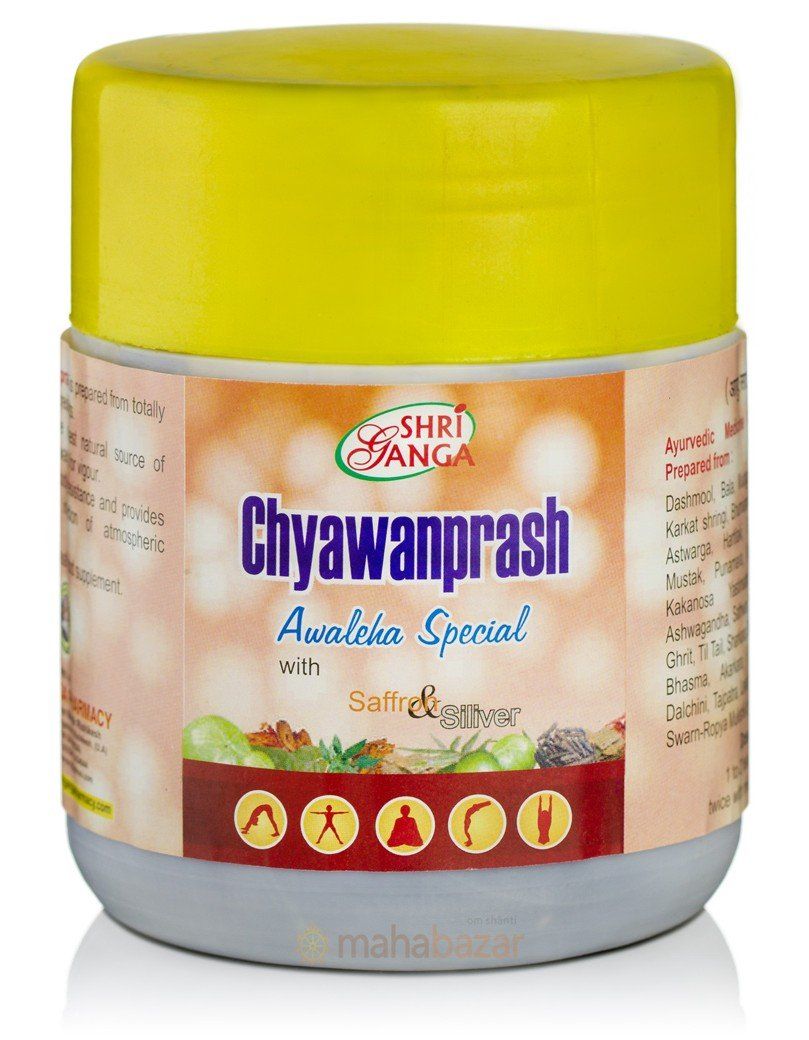 Chyawanprash with Saffron & Silver Shri Ganga (      ) 500