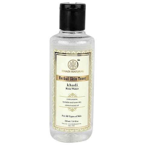   Rose water herbal skin toner Khadi () 210