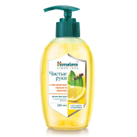 Purehands limon & tulsi anti-bacterial hand wash, Himalaya herbals (        ), 250 .