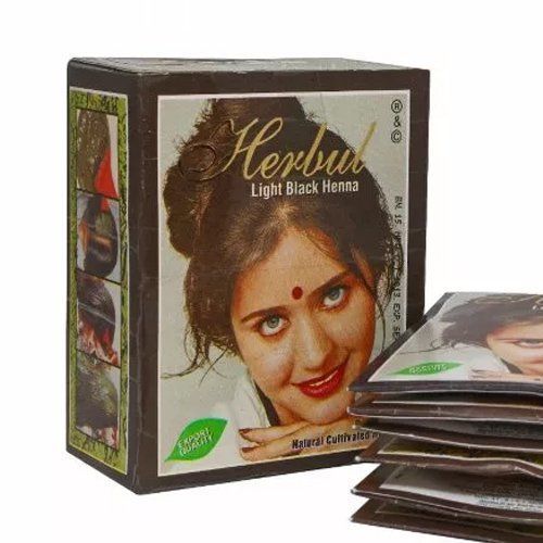    Light Black Herbal Henna Herbul ( ) (6   10)