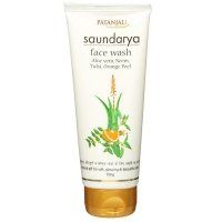    Saundarya Orange Peel, Neem, Tulsi, Aloe Vera Face Wash Patanjali ( ,  ,     ) 100