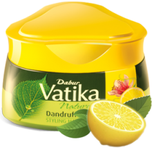      Dandruff Guard Styling Hair Cream, Dabur Vatika, 140