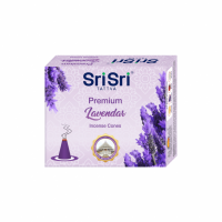 Premium Lavendar Incense Cones Sri Sri Tattva (      ) 25