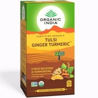 Tulsi Ginger Turmeric Organic India (    ) 25 