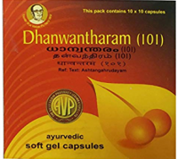 Dhanwantharam soft gel capsules, AVP ( 101,  ), 100 .