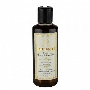     Herbal Hair Oil Henna & Rosemary Khadi (   ) 210