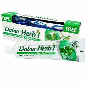 Herb'l Basil Toothpaste Dabur (      ) 150