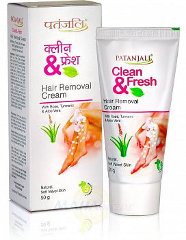  Clean & Fresh Hair Removal Cream Patanjali (   ) 50