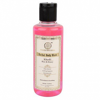    Rose & Honey herbal body wash Khadi (   ) 210