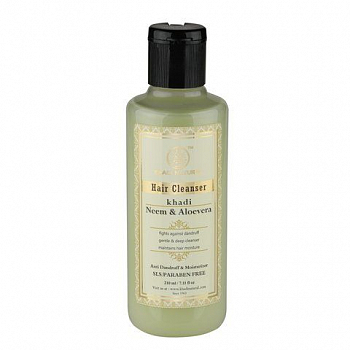  Hair Cleanser Neem & Aloe Vera Khadi (    ) 210