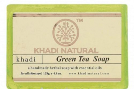  Green Tea  Soap Khadi Natural (     ) 125