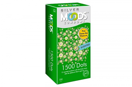  Moods Condoms 1500 Dots ( 1500  -  ) 12  