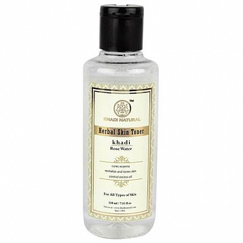    Rose water herbal skin toner Khadi () 210