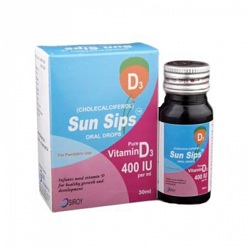   D3 Sun Sips 400 IU (  3   400 IU) 30 