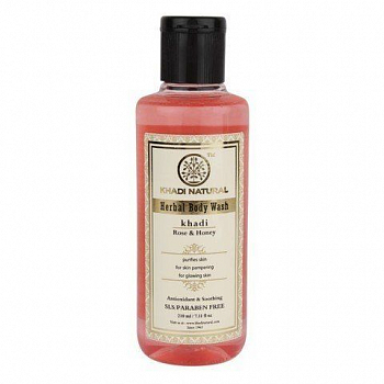     Rose & Honey herbal body wash Khadi (  ̸ ) 210