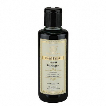         Herbal Hair Oil Bhringraj Khadi () 210