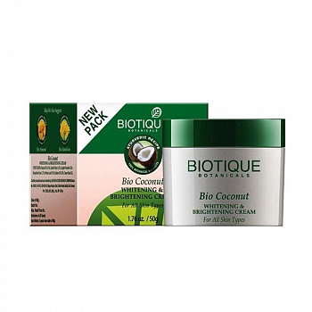       Bio Coconut Whitning & Brightining Cream Biotique () 50