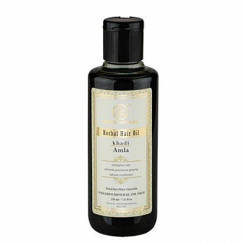      Herbal Hair Oil Amla Khadi () 210