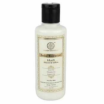    -   Almond & Saffron moisturizer Khadi () 210