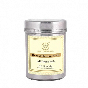       Herbal gold thermo herb Khadi () 100