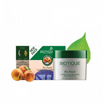 -     Bio Peach Clarifying & Refining Peel-off Mask Biotique () 50