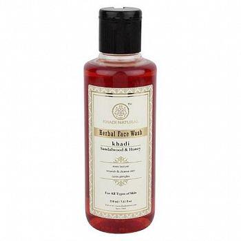     Sandalwood & Honey herbal face wash Khadi (  ̸ ) 210